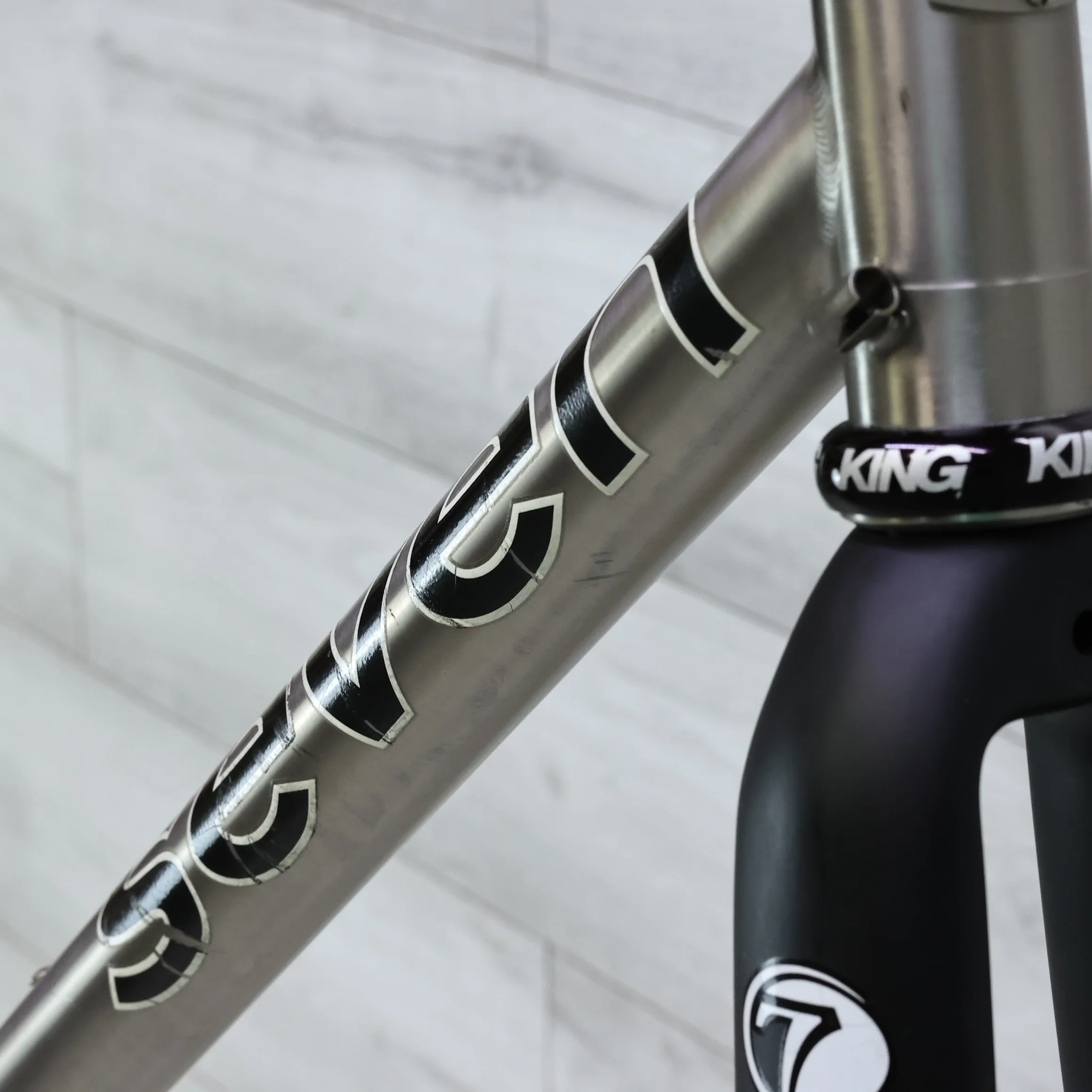 Seven Cycles Elium SLX Titanium/Carbon Road Bike Frameset - 2015, 54cm - Image 9