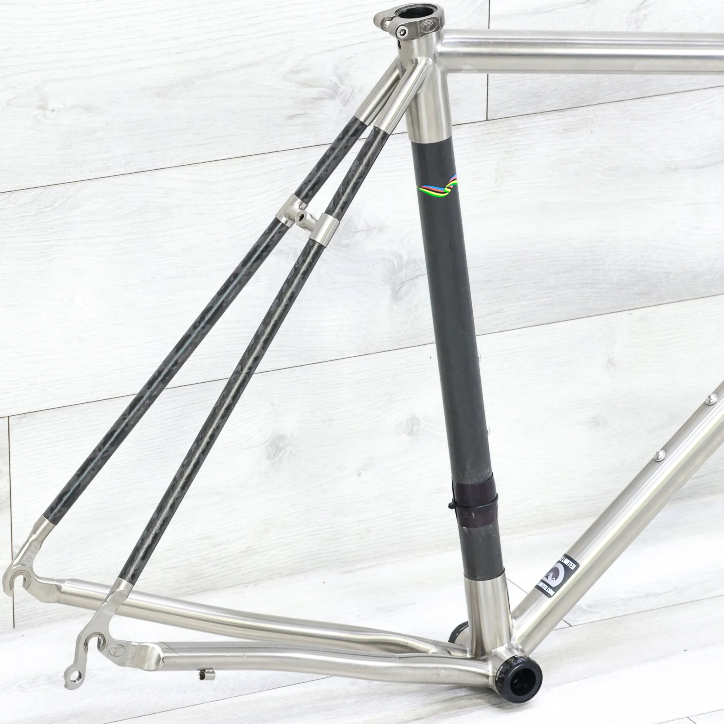 Seven Cycles Odonata Titanium Carbon Road Bike Frameset - 2001, 53cm - Image 9