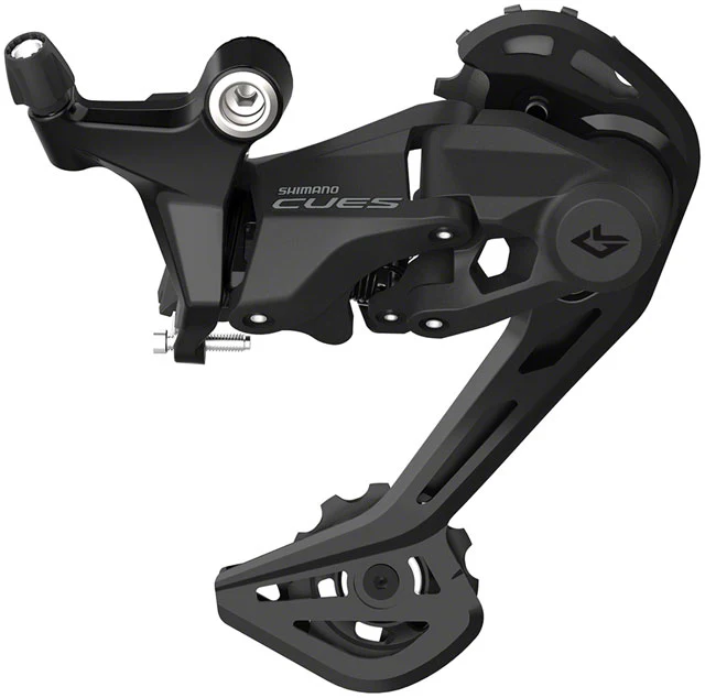 Shimano CUES RD-U4020-SGS Rear Derailleur - 9-Speed, Shadow Design, Direct Attach, Medium Cage, Black - Image 2