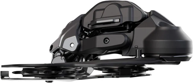 Shimano Deore RD-M6250-SGS Di2 Wireless Rear Derailleur - 12-Speed, Long Cage, Shadow ES, Black/Gray - Image 3