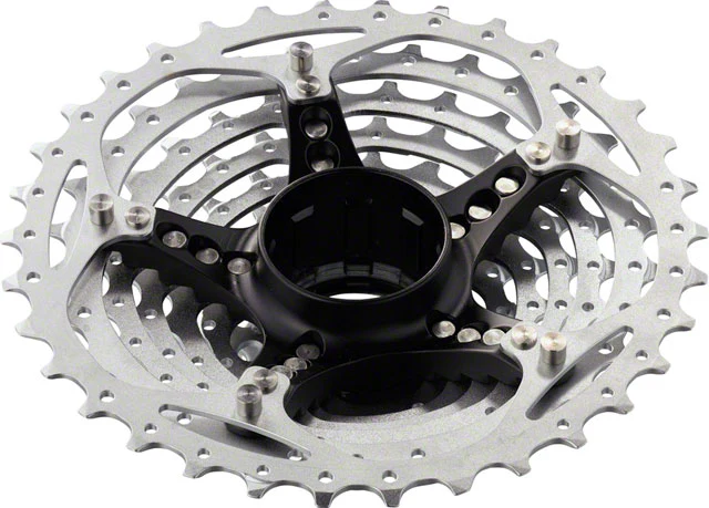 Shimano Deore XT CS-M770 Cassette - 9 Speed, 11-34t, Silver - Image 2