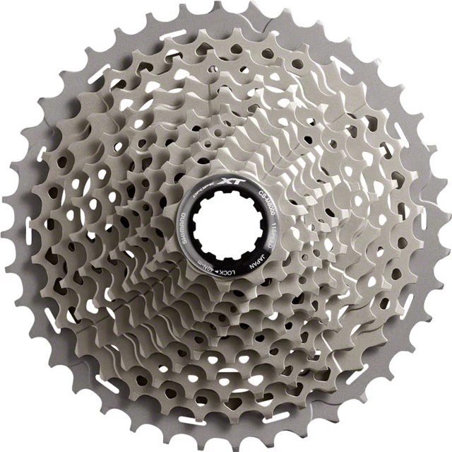 Shimano Deore XT CS-M8000 Cassette - 11 Speed, 11-42t, Gray - Image 2