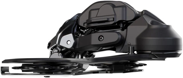 Shimano Deore XT RD-M8250-SGS Di2 Wireless Rear Derailleur - 12-Speed, Long Cage, Shadow ES, Black/Gray - Image 2