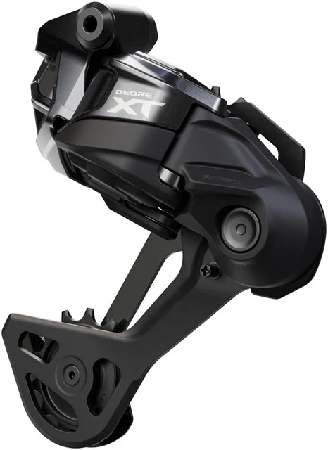 Shimano Deore XT RD-M8250-SGS Di2 Wireless Rear Derailleur - 12-Speed, Long Cage, Shadow ES, Black/Gray - Image 5
