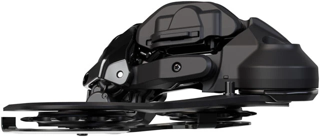 Shimano GRX RD-RX827-SGS Di2 Wireless Rear Derailleur - 12-Speed, Long Cage, Shadow ES, Black - Image 4