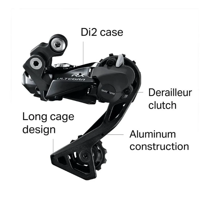 Shimano Ultegra RX Di2 RD-RX805 Rear Derailleur 11 Speed Long Cage - Image 2