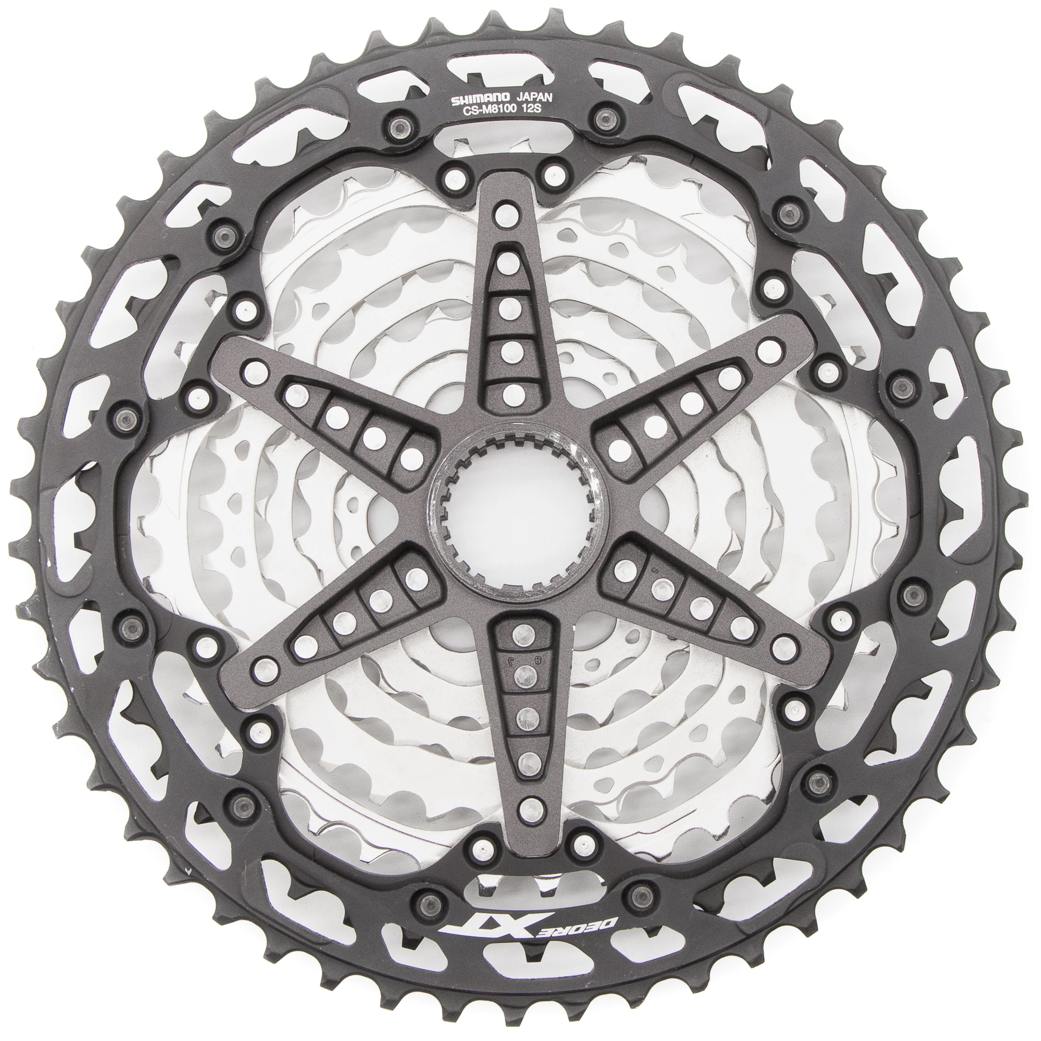 Shimano XT CS-M8100 12 Speed 10-51T Cassette - Image 2