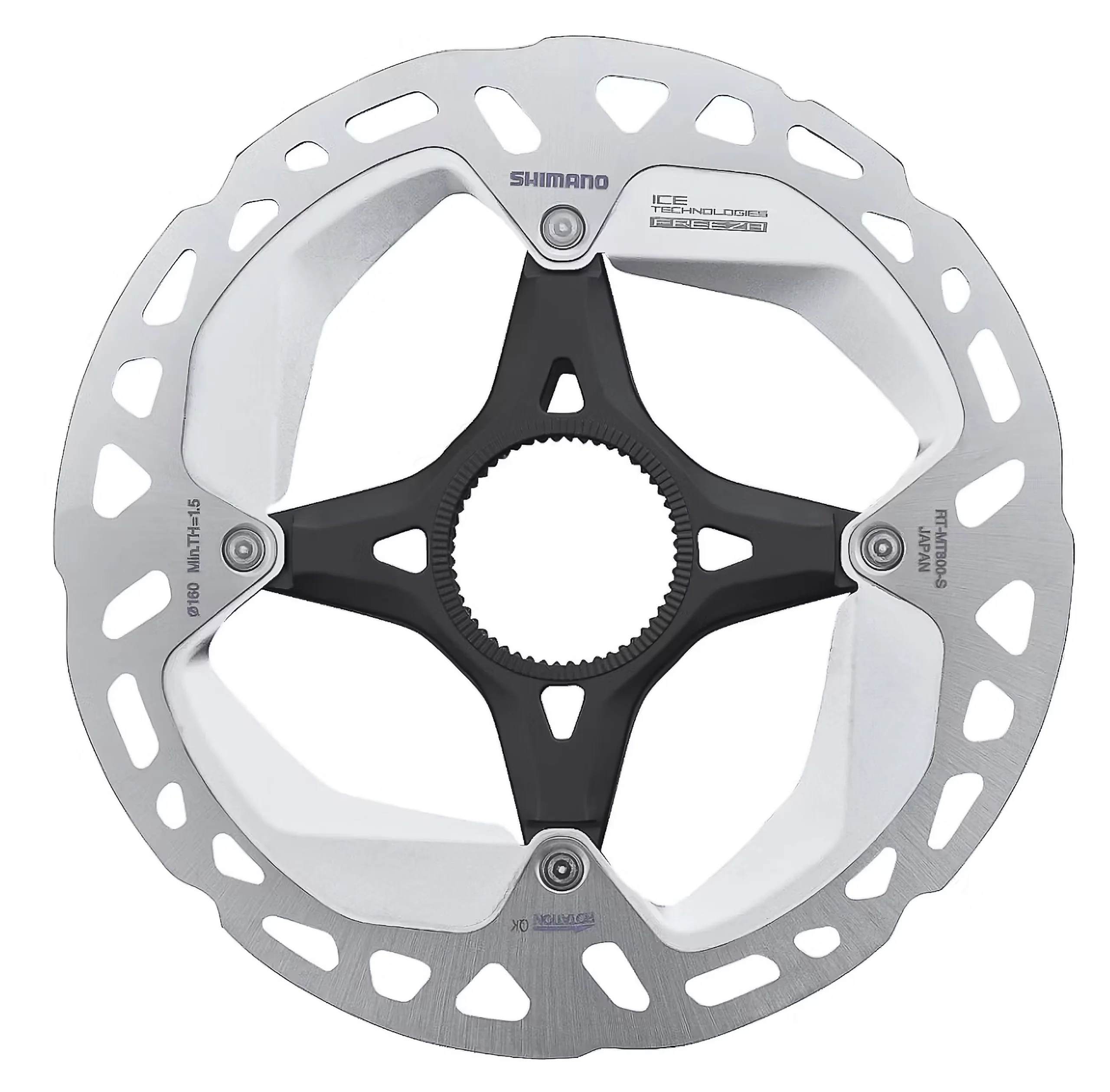 Shimano XT RT-MT800 Centerlock Disc Brake Rotor - Ice Tech - Image 3