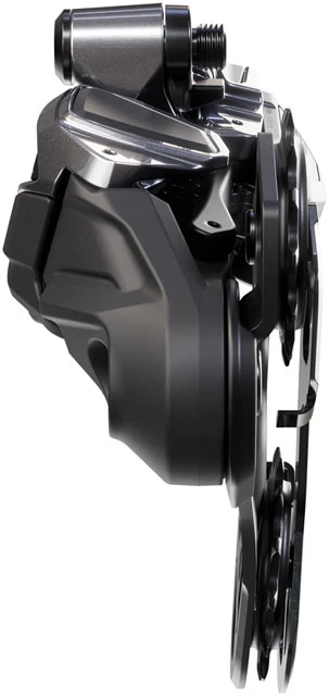 Shimano XTR RD-M9250-GS Di2 Wireless Rear Derailleur - 12-Speed, Medium Cage, Shadow ES, Black/Gray - Image 2