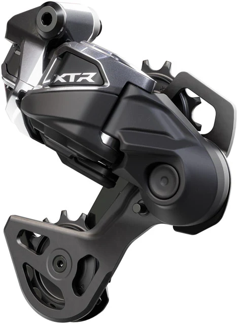 Shimano XTR RD-M9250-GS Di2 Wireless Rear Derailleur - 12-Speed, Medium Cage, Shadow ES, Black/Gray - Image 5
