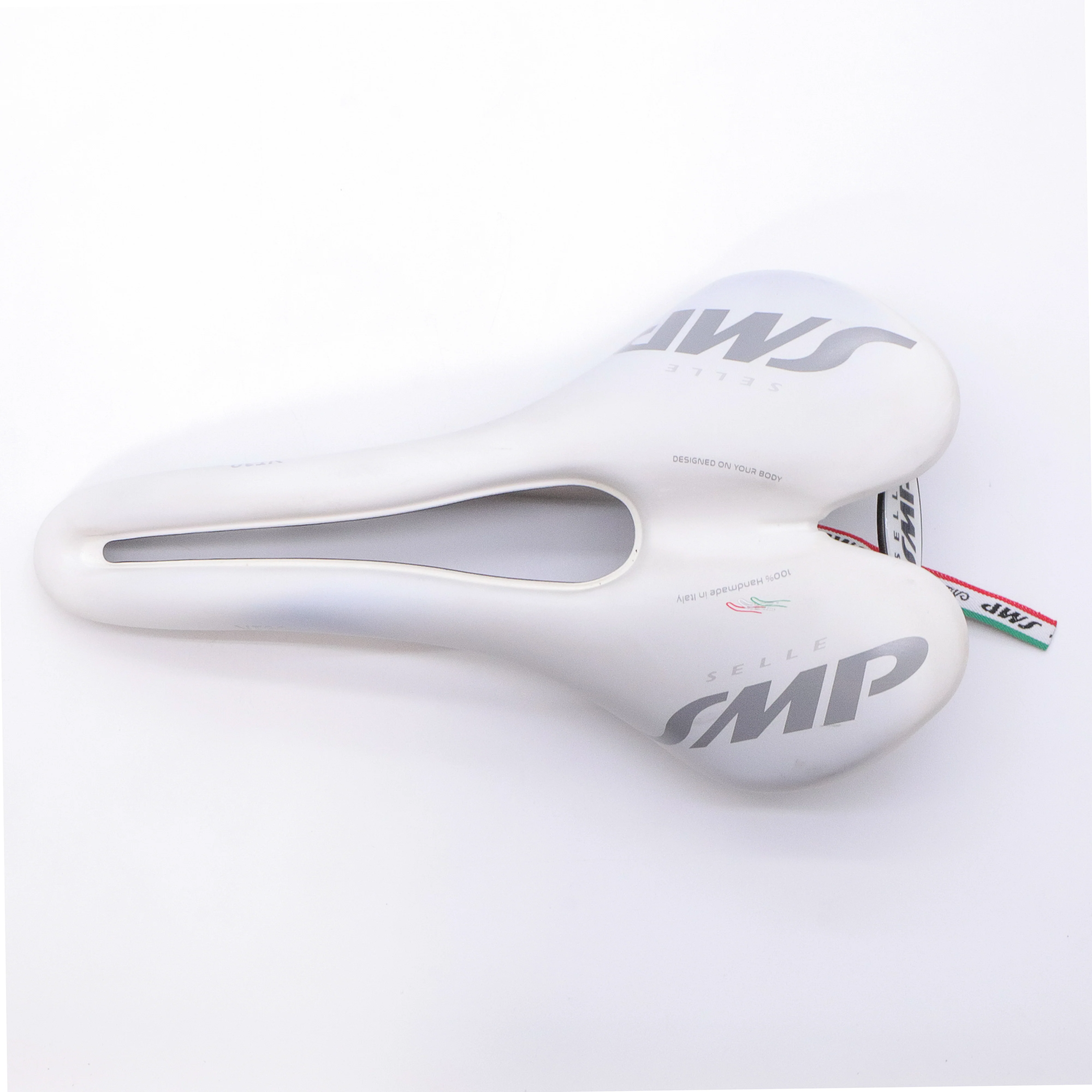 SMP Selle VT30 Carbon Rails White Road Bike Saddle - 155mm - Image 3
