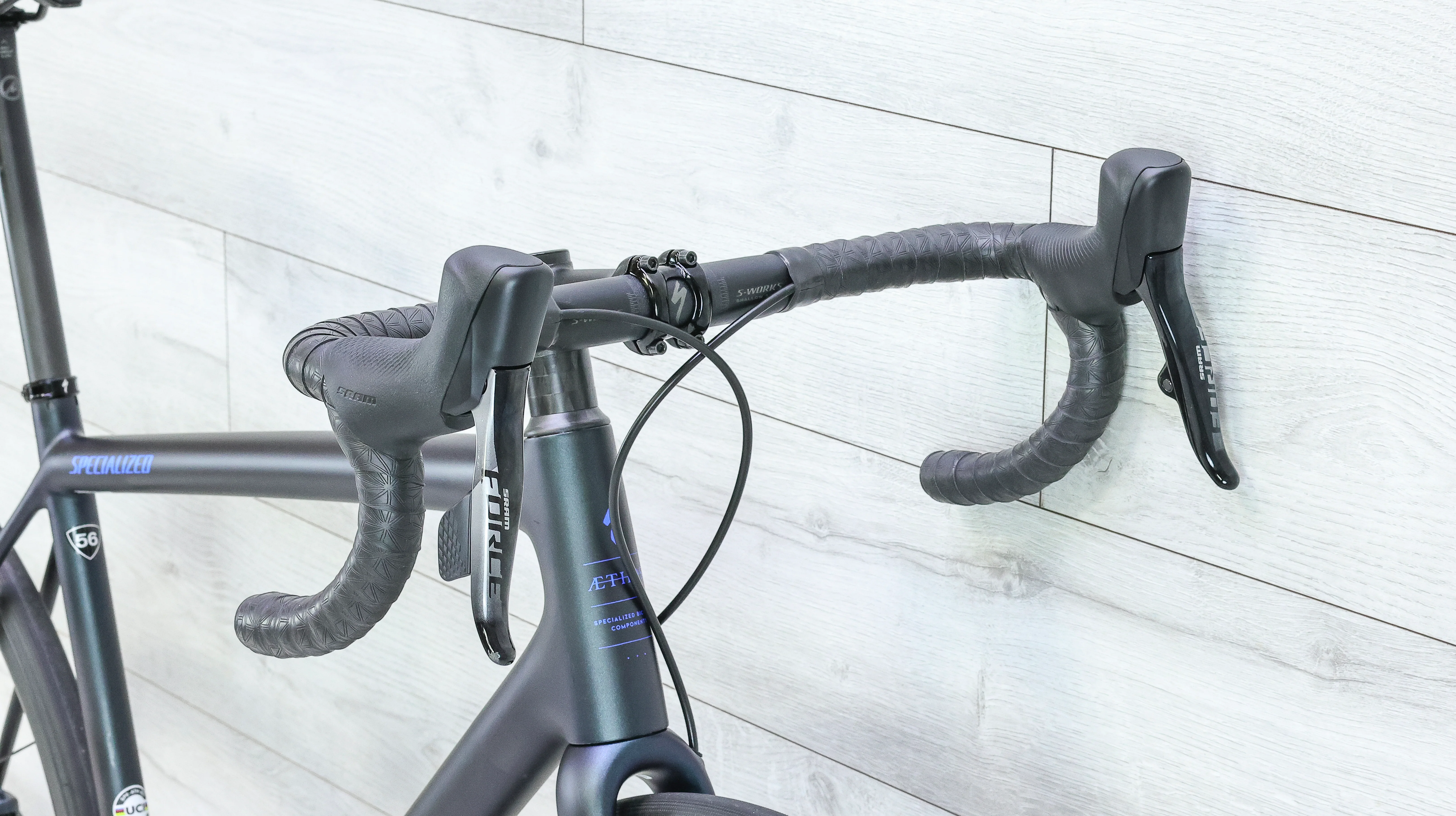 Specialized Aethos Pro SRAM Force eTap AXS Road Bike - 2021, 56cm - Image 10