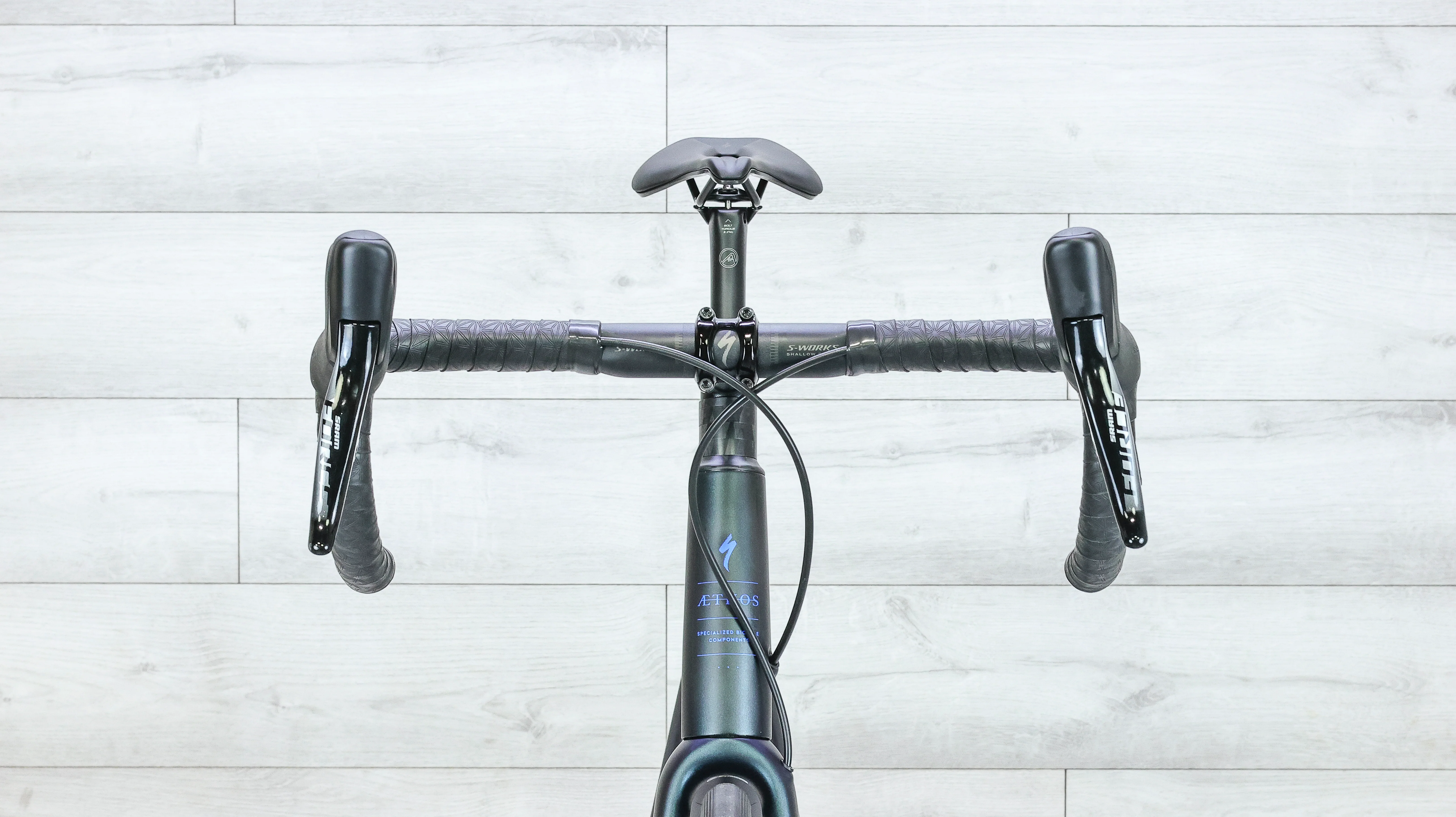 Specialized Aethos Pro SRAM Force eTap AXS Road Bike - 2021, 56cm - Image 12