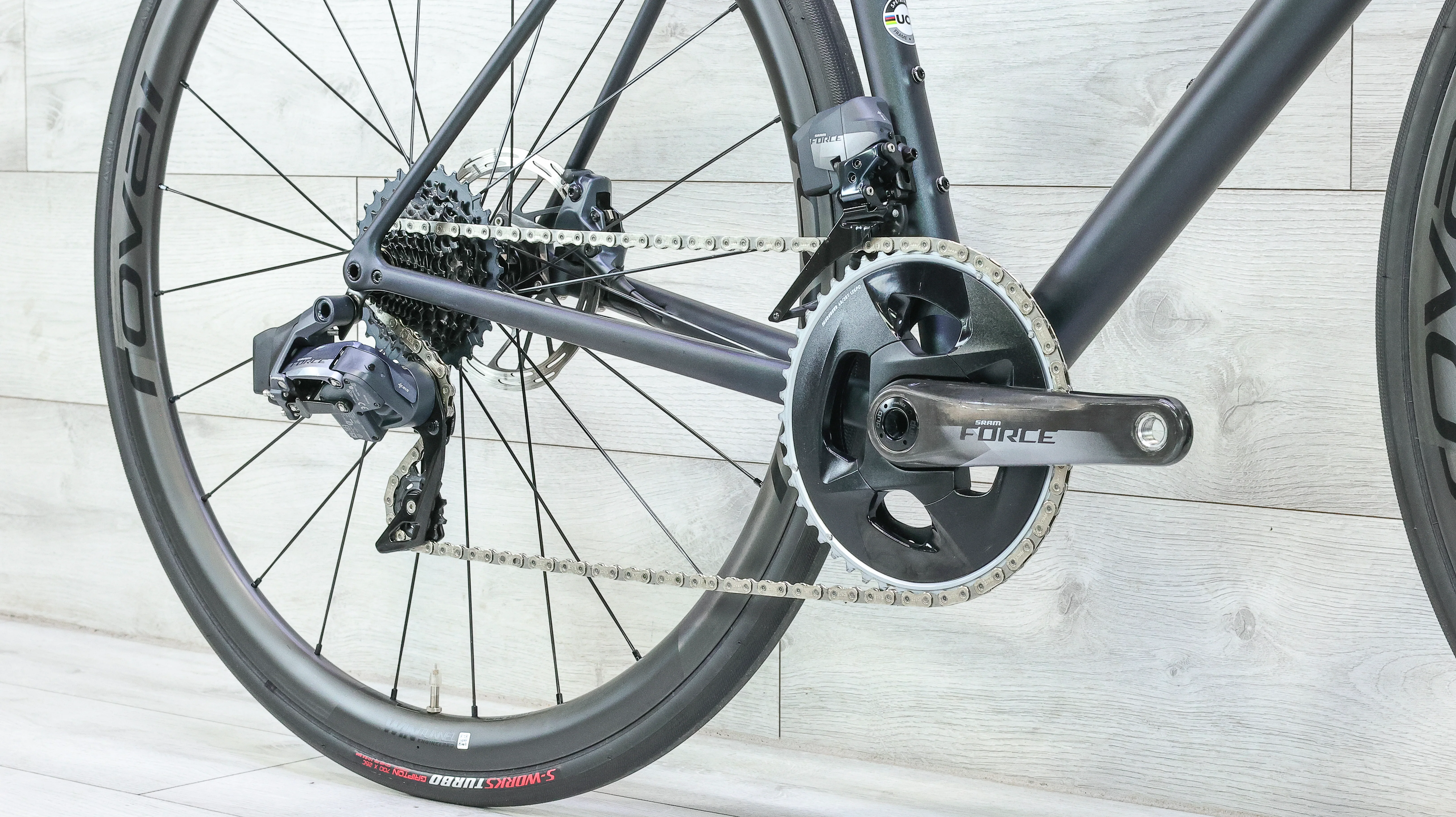 Specialized Aethos Pro SRAM Force eTap AXS Road Bike - 2021, 56cm - Image 6