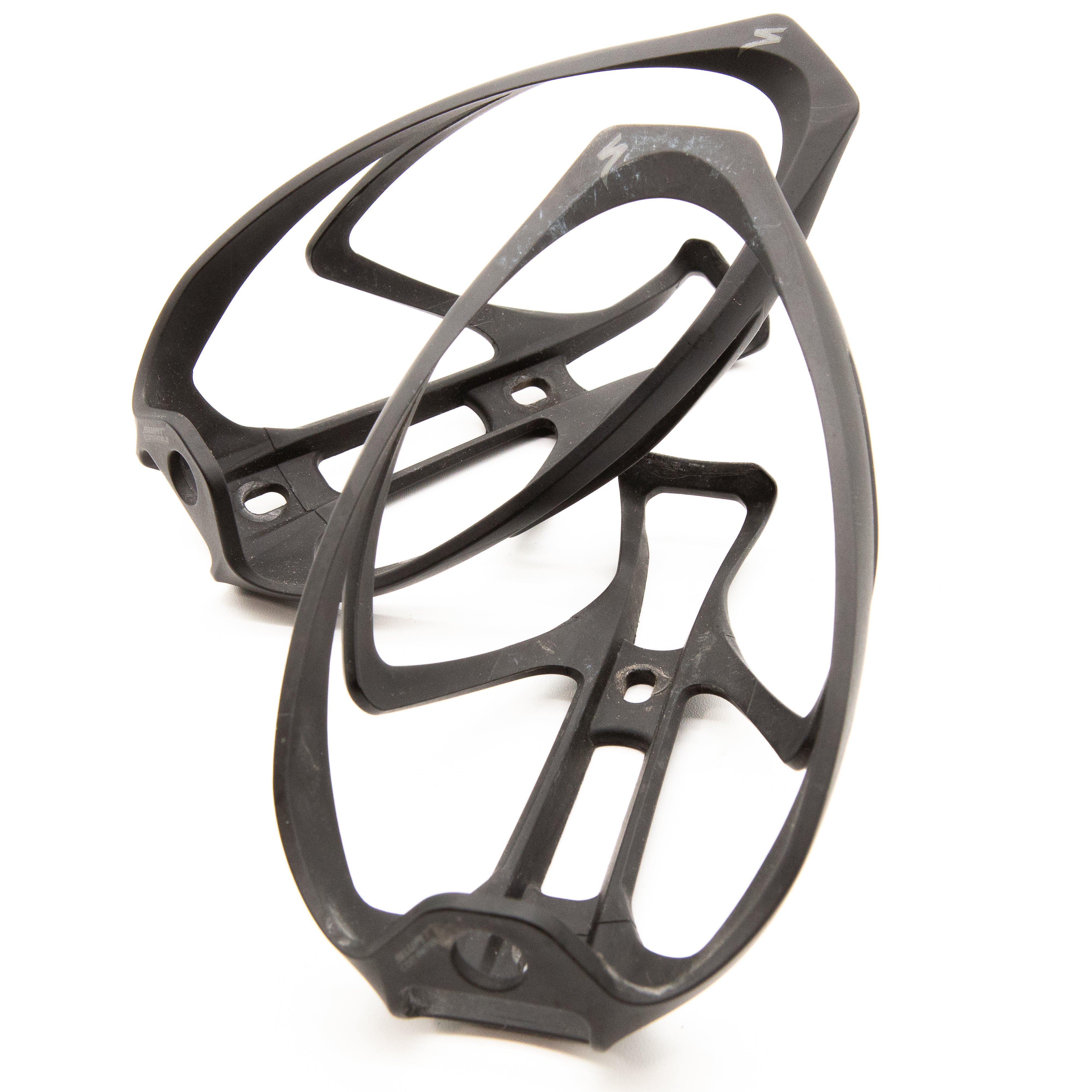 Specialized Rib II Black Matte Bottle Cages Pair 67g - Image 4