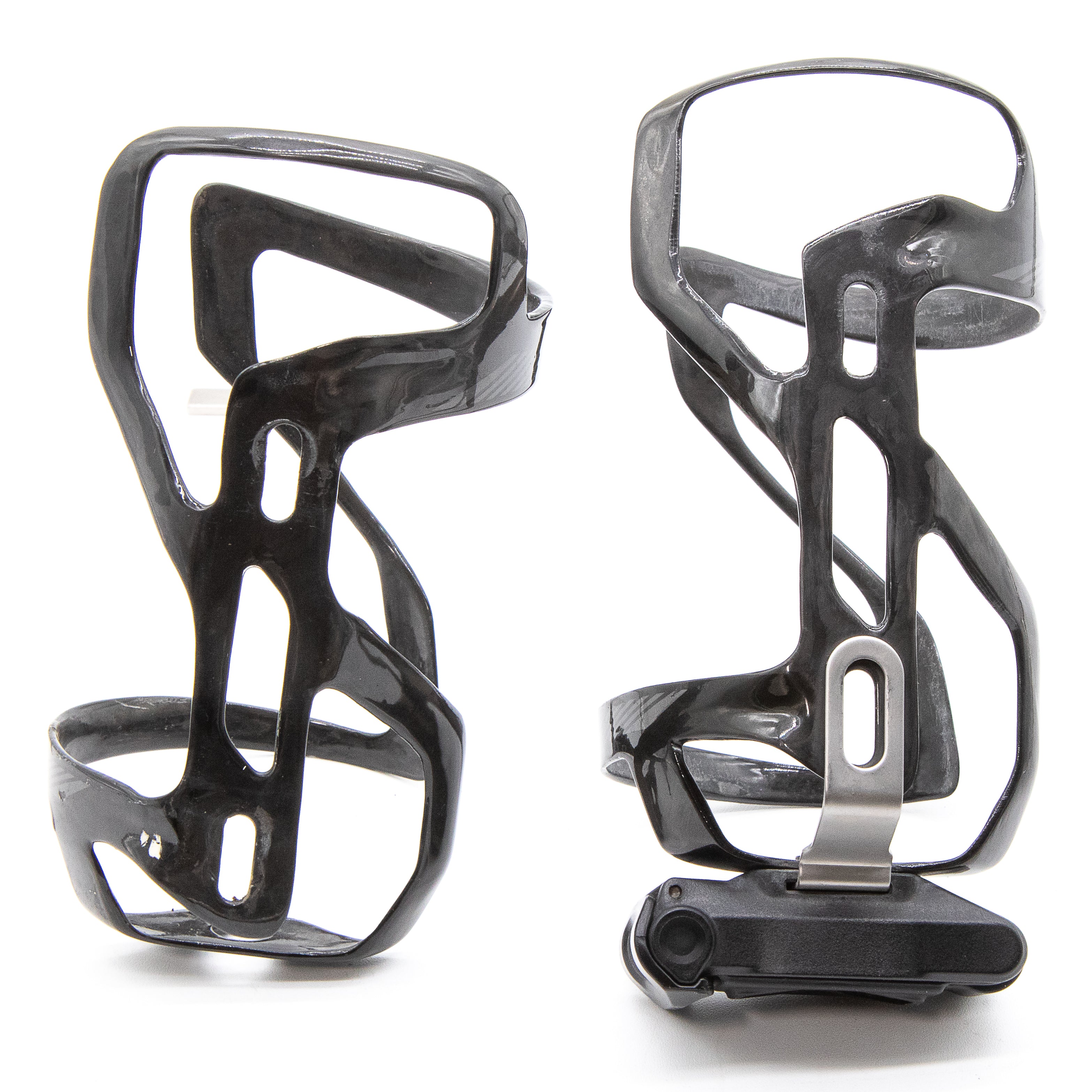 Specialized S-Works Carbon Zee Cages II Carbon/Charcoal Pair With EMT tool Right 132g - Image 3