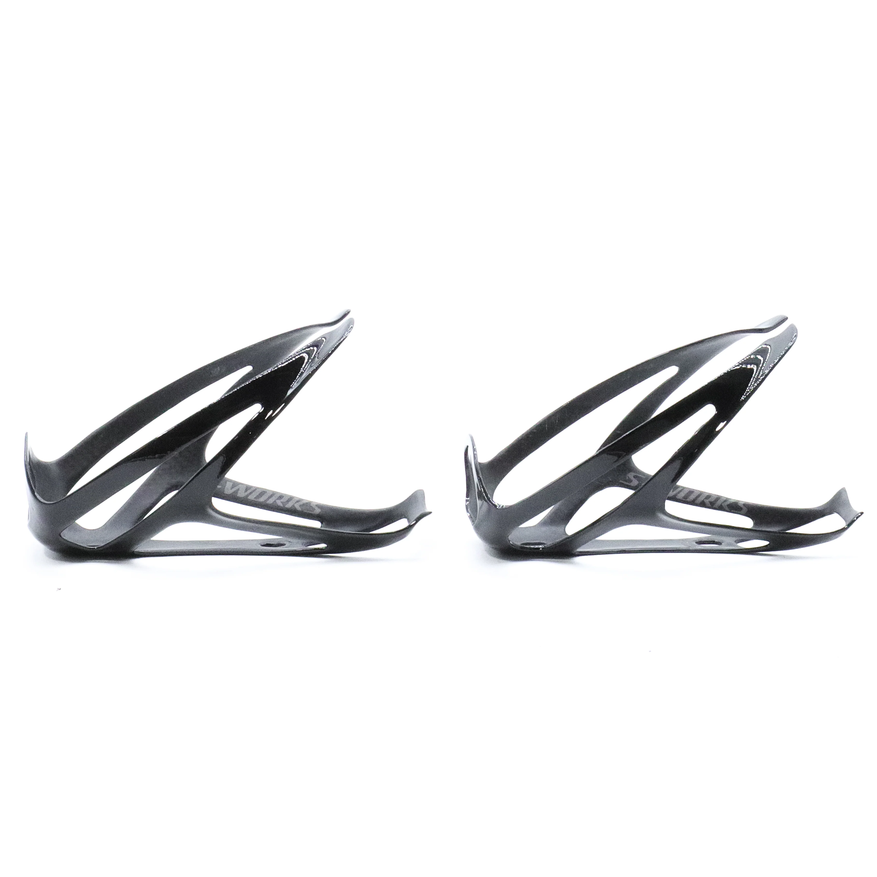 Specialized S-Works Rib III Gloss Carbon Top Load Bottle Cages Pair - 48g - Image 2