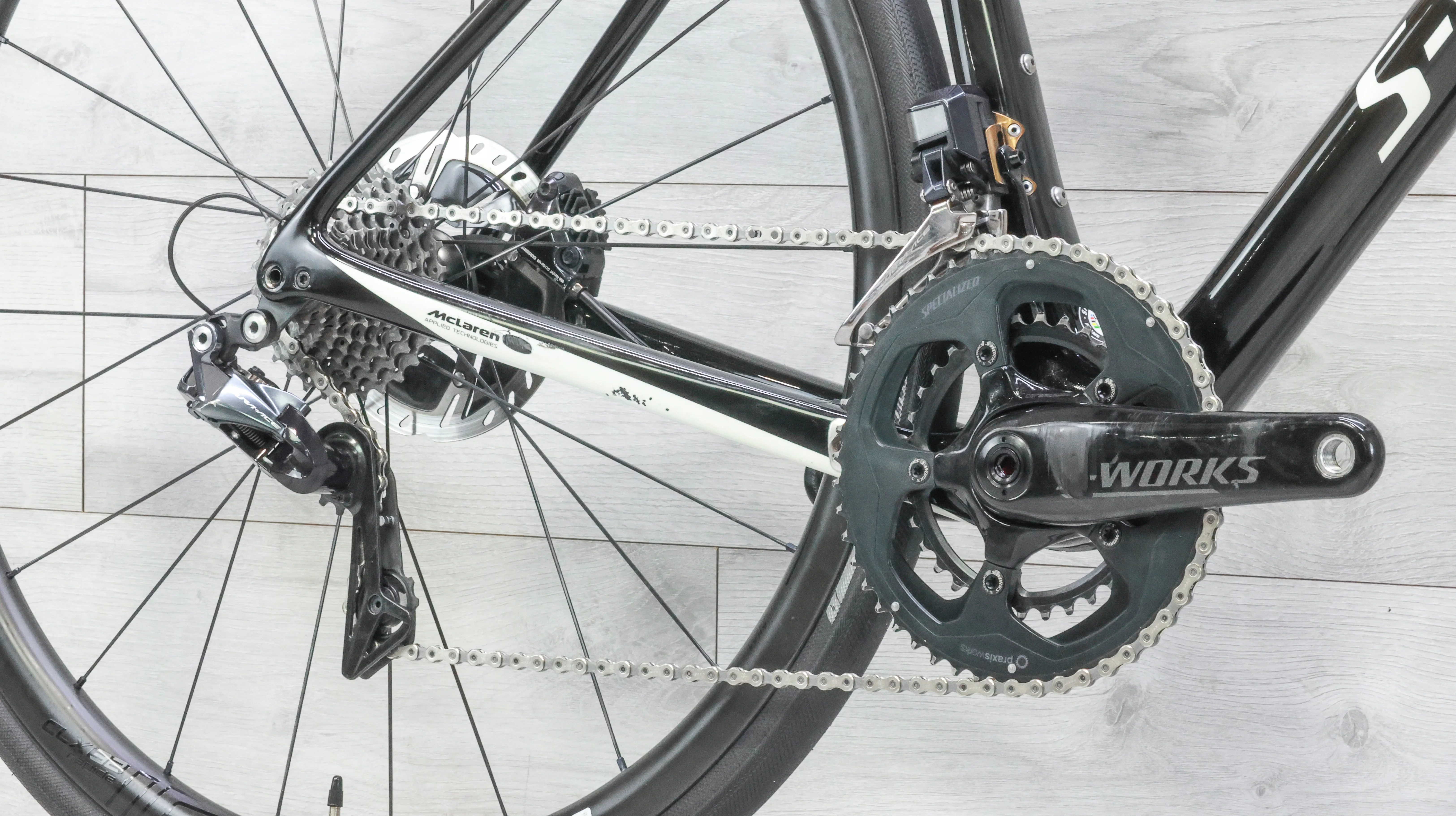 Specialized S-Works Roubaix Dura-Ace Di2 Disc Road Bike - 2018, 54cm - Image 6