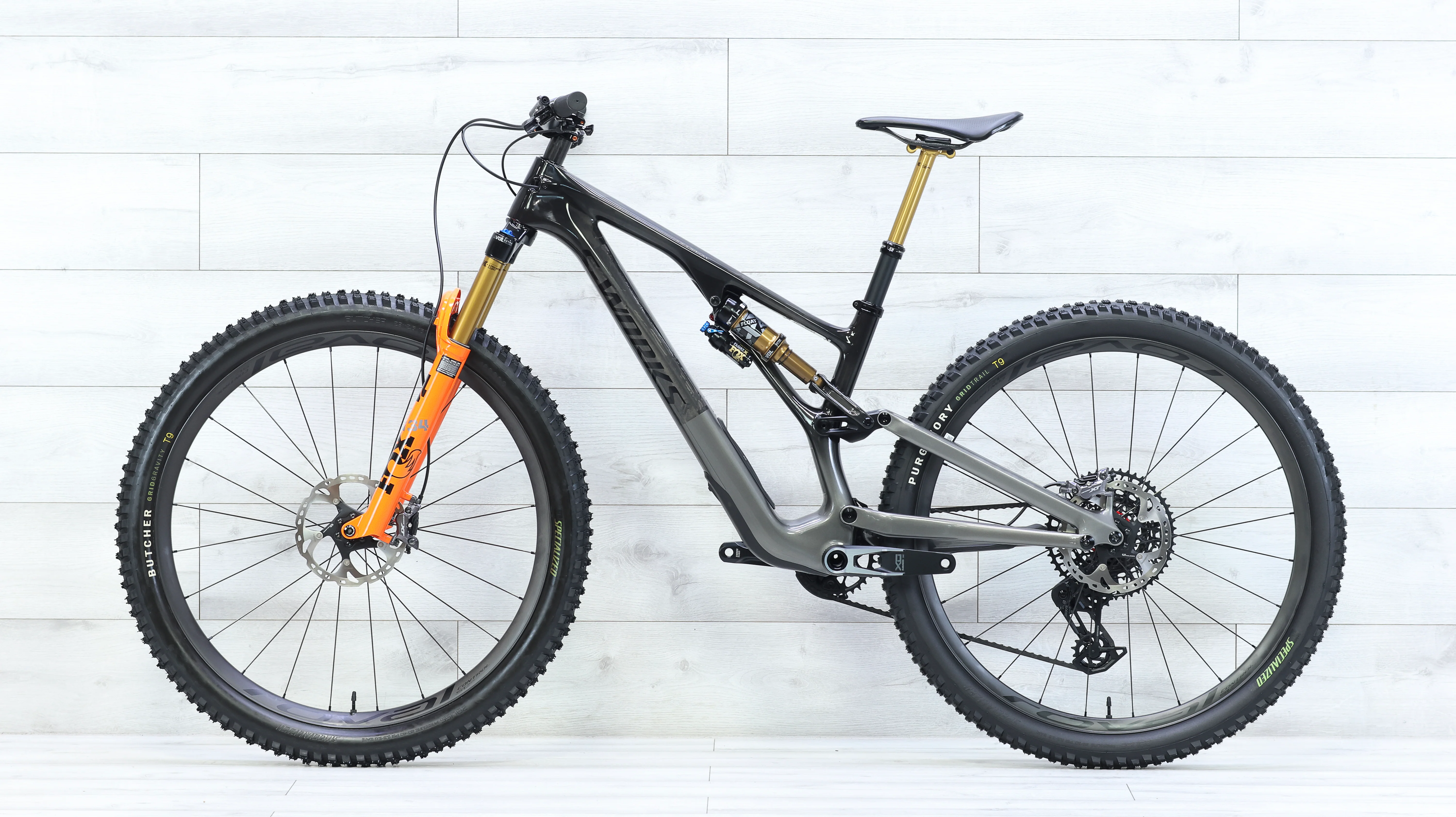 Specialized S-Works Stumpjumper EVO T-Type Mountain Bike - 2022, Medium (S3) - Image 2