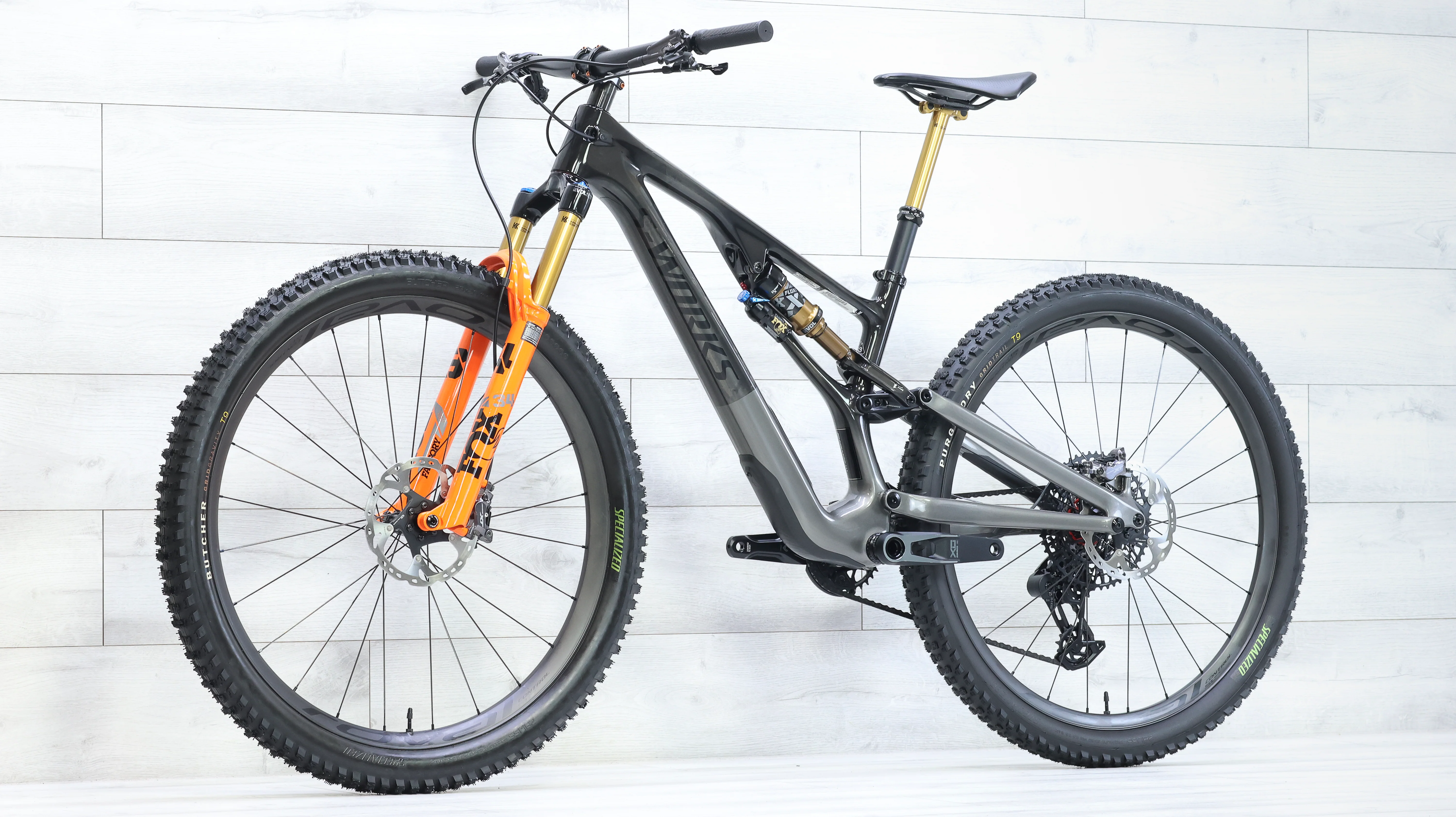 Specialized S-Works Stumpjumper EVO T-Type Mountain Bike - 2022, Medium (S3) - Image 4