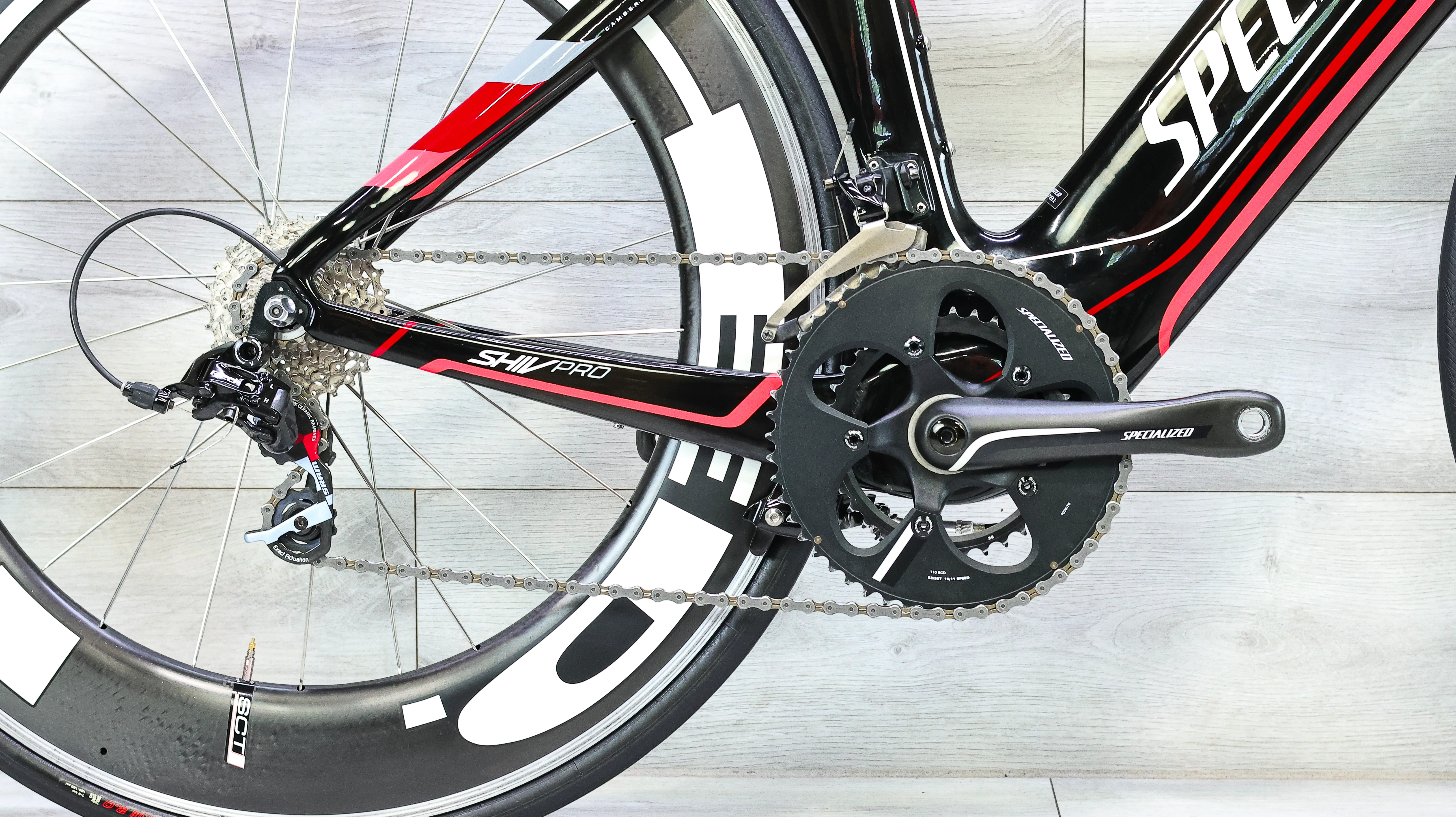 Specialized Shiv Pro SRAM Red Triathlon Bike - 2012, Large - Image 5