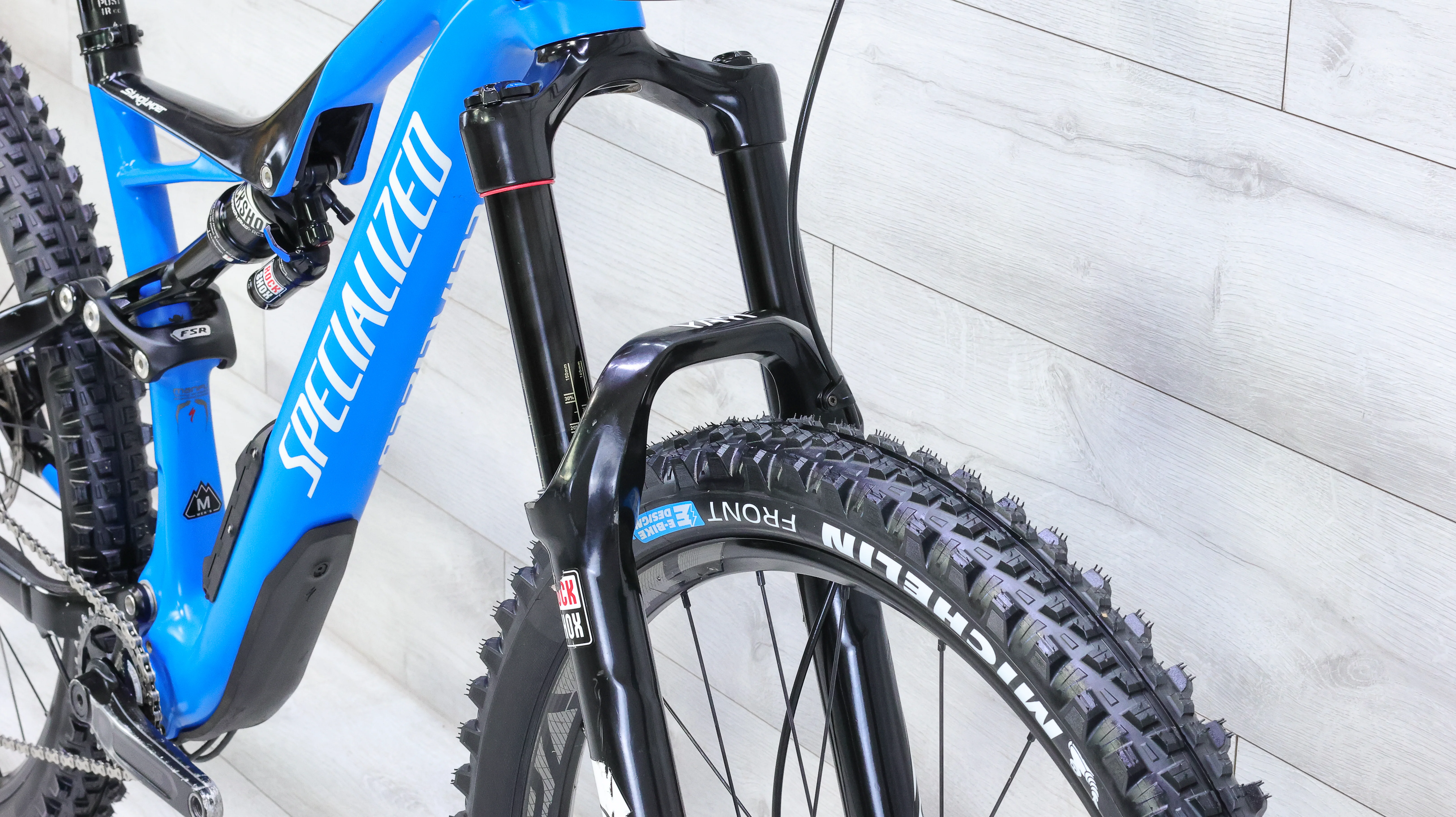 Specialized Stumpjumper FSR Comp Carbon 6Fattie Mountain Bike - 2017, Medium - Image 8