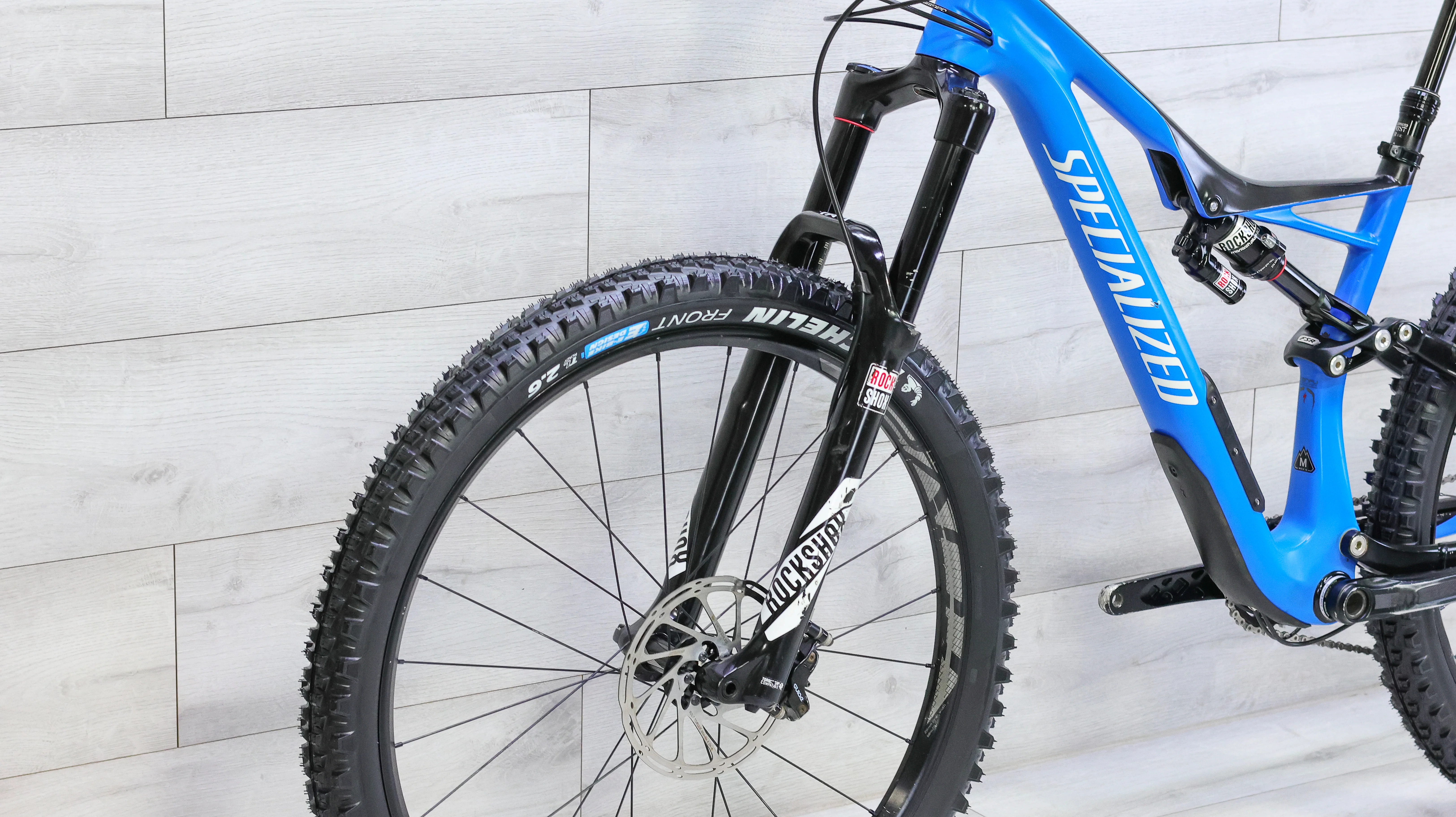 Specialized Stumpjumper FSR Comp Carbon 6Fattie Mountain Bike - 2017, Medium - Image 9