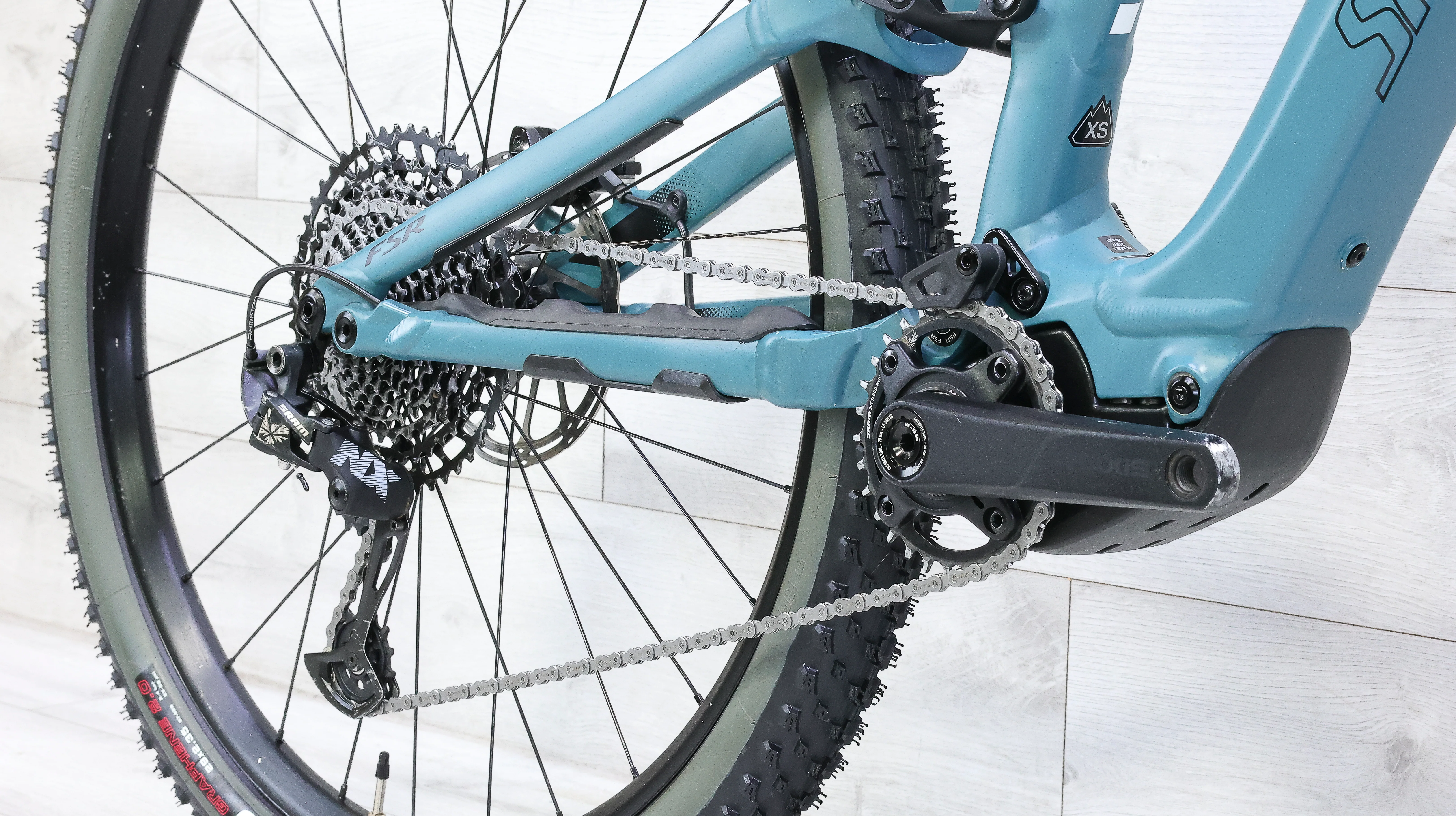 Specialized Turbo Levo SL Comp Mountain E-Bike - 2022, X-Small - Image 6