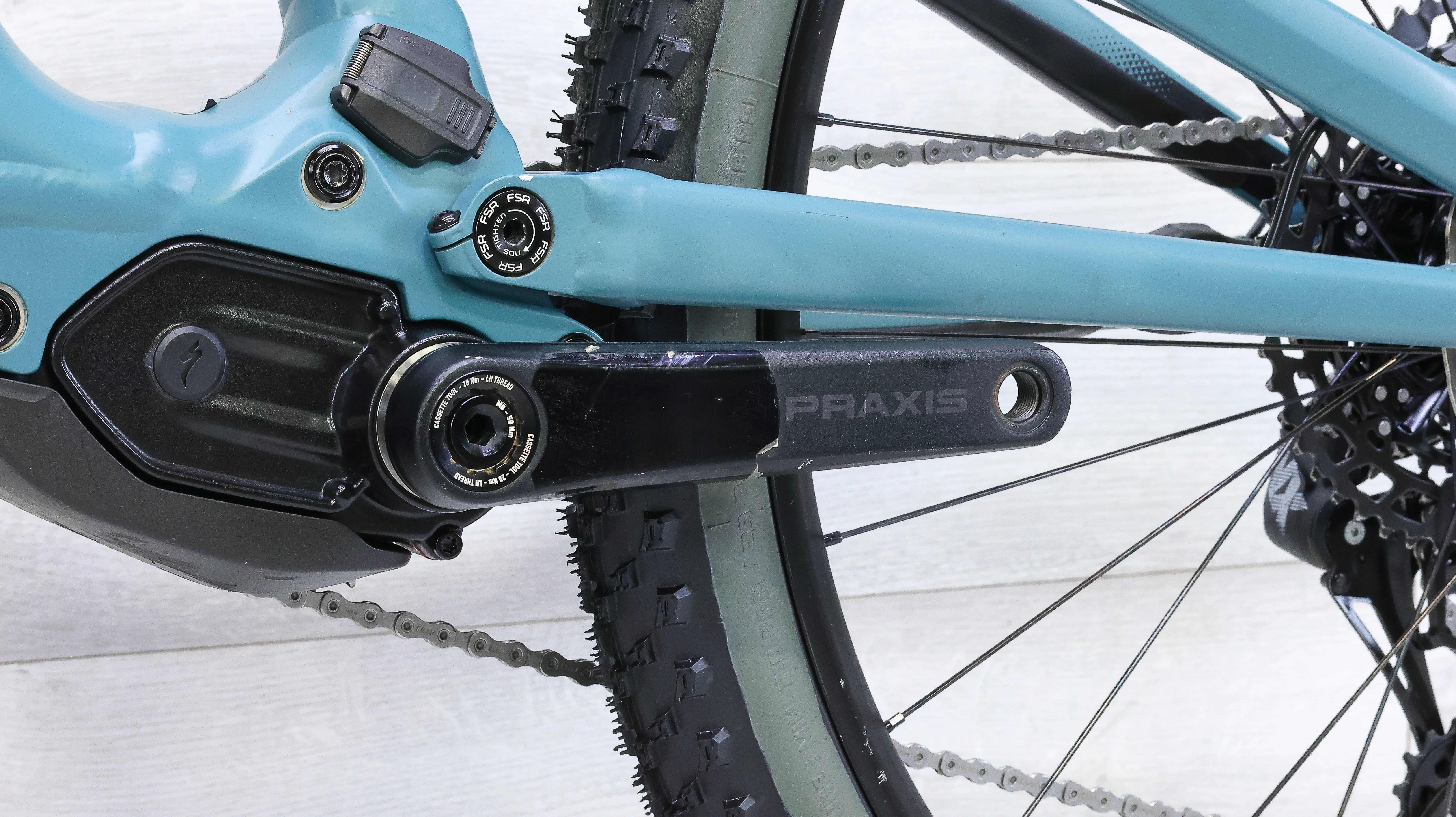 Specialized Turbo Levo SL Comp Mountain E-Bike - 2022, X-Small - Image 7