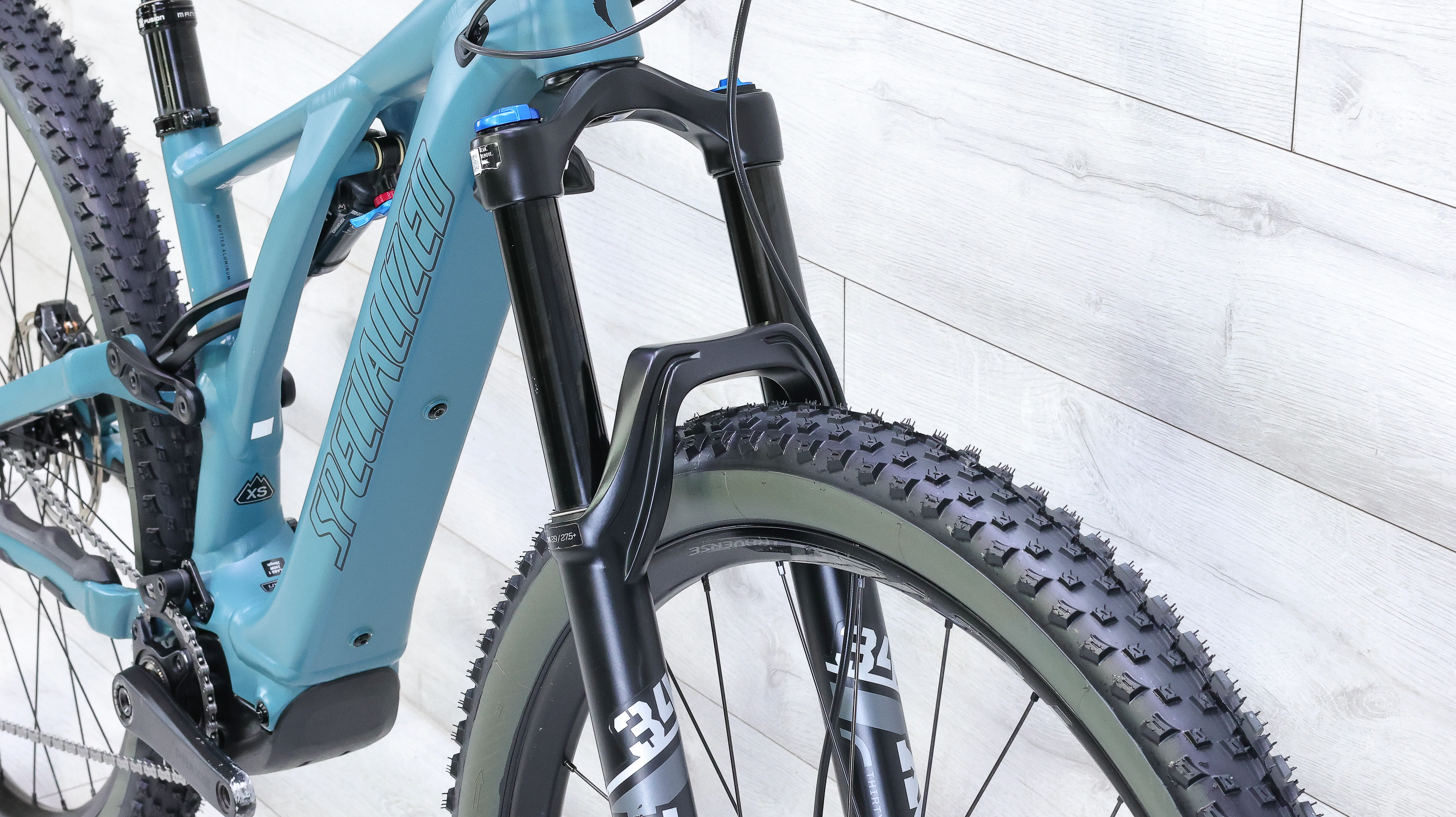Specialized Turbo Levo SL Comp Mountain E-Bike - 2022, X-Small - Image 8