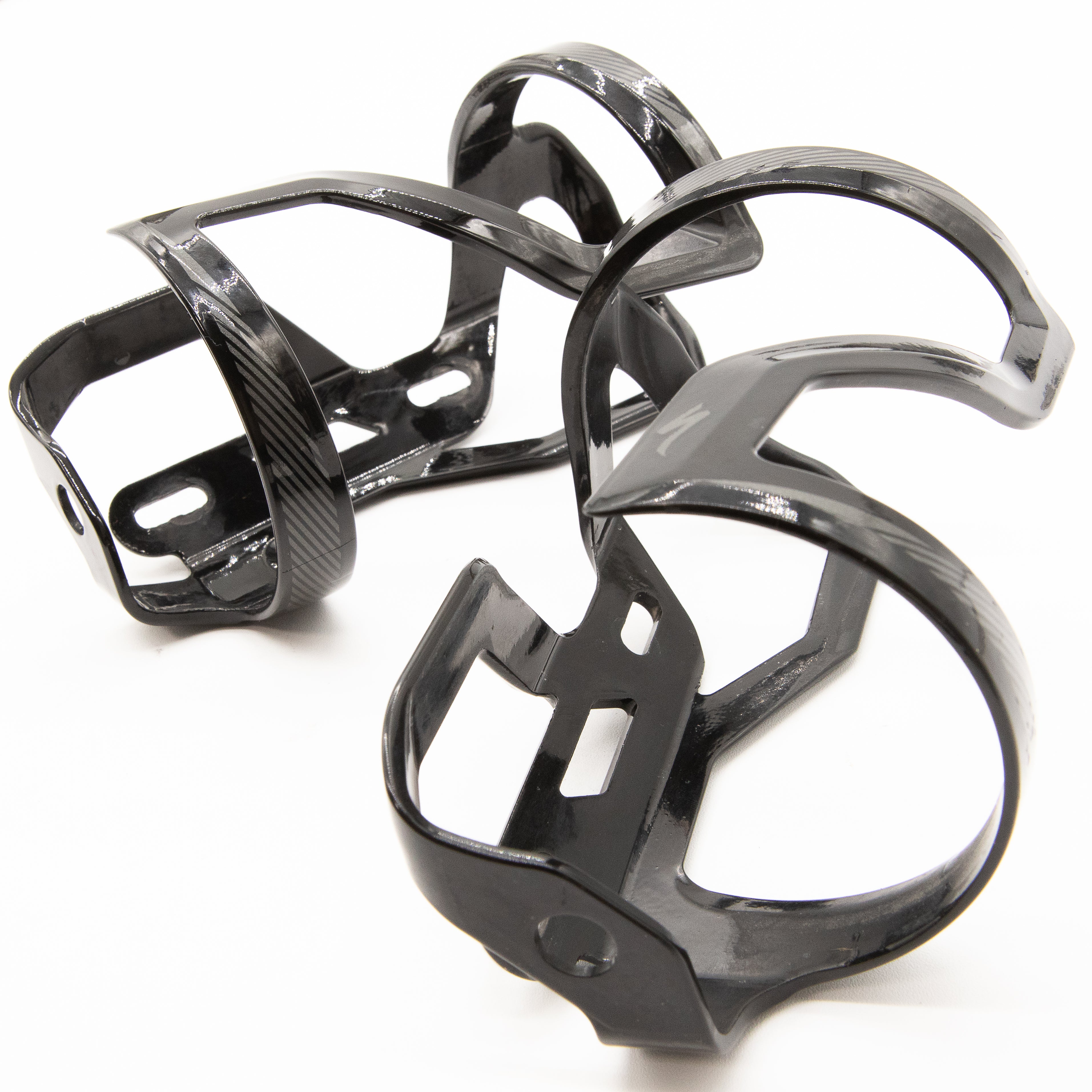 Specialized Zee II Bicycle Bottle Cages Pair Right Load Black Gloss 83g - Image 4