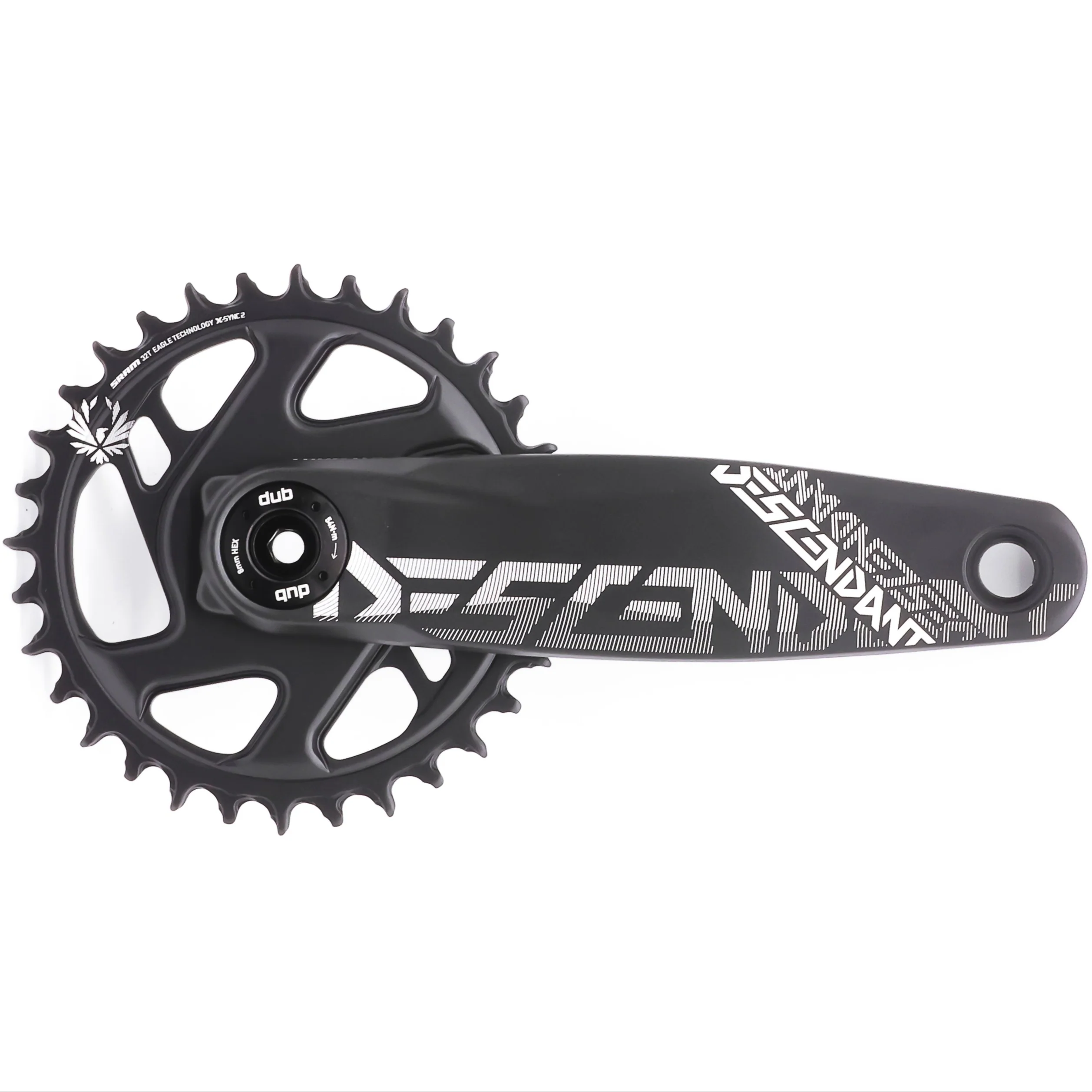 SRAM Descendant 7K DUB Boost Crankset w/ 32T Chainring - Image 2