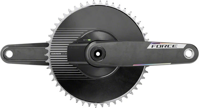 SRAM Force 1 AXS Power Meter Crankset - 12-Speed, 50t Aero PM Chainring, 8-Bolt Direct Mount, DUB Spindle, Carbon, E1