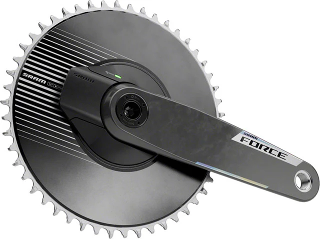SRAM Force 1 AXS Power Meter Crankset - 12-Speed, 50t Aero PM Chainring, 8-Bolt Direct Mount, DUB Spindle, Carbon, E1 - Image 2