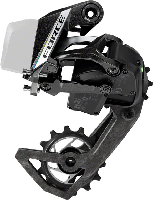 SRAM Force AXS Rear Derailleur - 12-Speed, 36t Max, (Battery Not Included), Carbon Cage, Black, E1 - Image 2