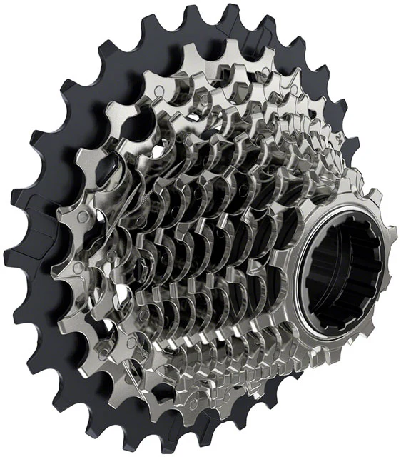 SRAM Force AXS XG-1270 Cassette - 12-Speed, 10-28t, Silver, For XDR Driver Body, D1 - Image 3