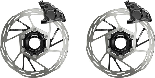 SRAM Force eTap AXS Road Groupset - 2x12-Speed, HRD Shift/Brake Levers, FM Calipers, CL Rotors, Chain, F/R Derailleurs, E1 - Image 6