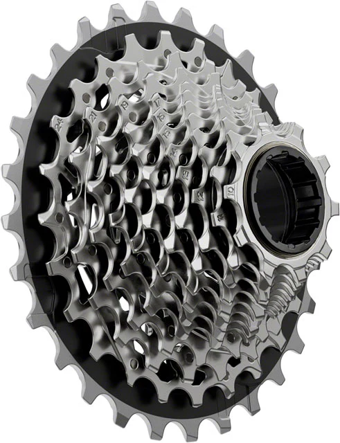 SRAM Force XG-1270 Cassette - 12-Speed, 10-28t, Silver, For XDR Driver Body, E1 - Image 3