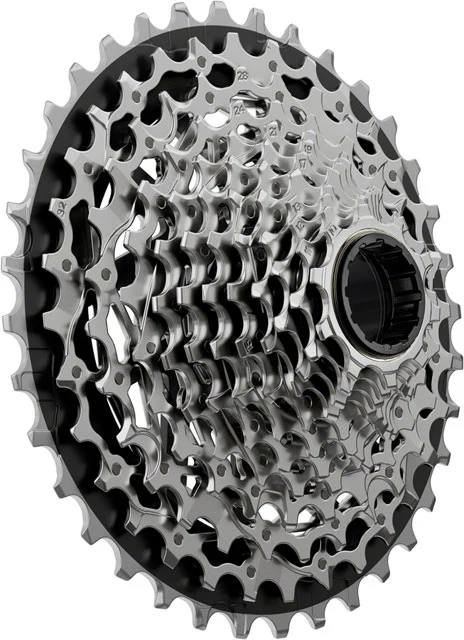 SRAM Force XG-1270 Cassette - 12-Speed, 10-36t, Silver, For XDR Driver Body, E1 - Image 2