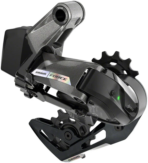 SRAM Force XPLR AXS eTap Rear Derailleur - 12-Speed, Medium Cage, 44t Max, (Battery Not Included), Iridescent Gray, D2 - Image 2