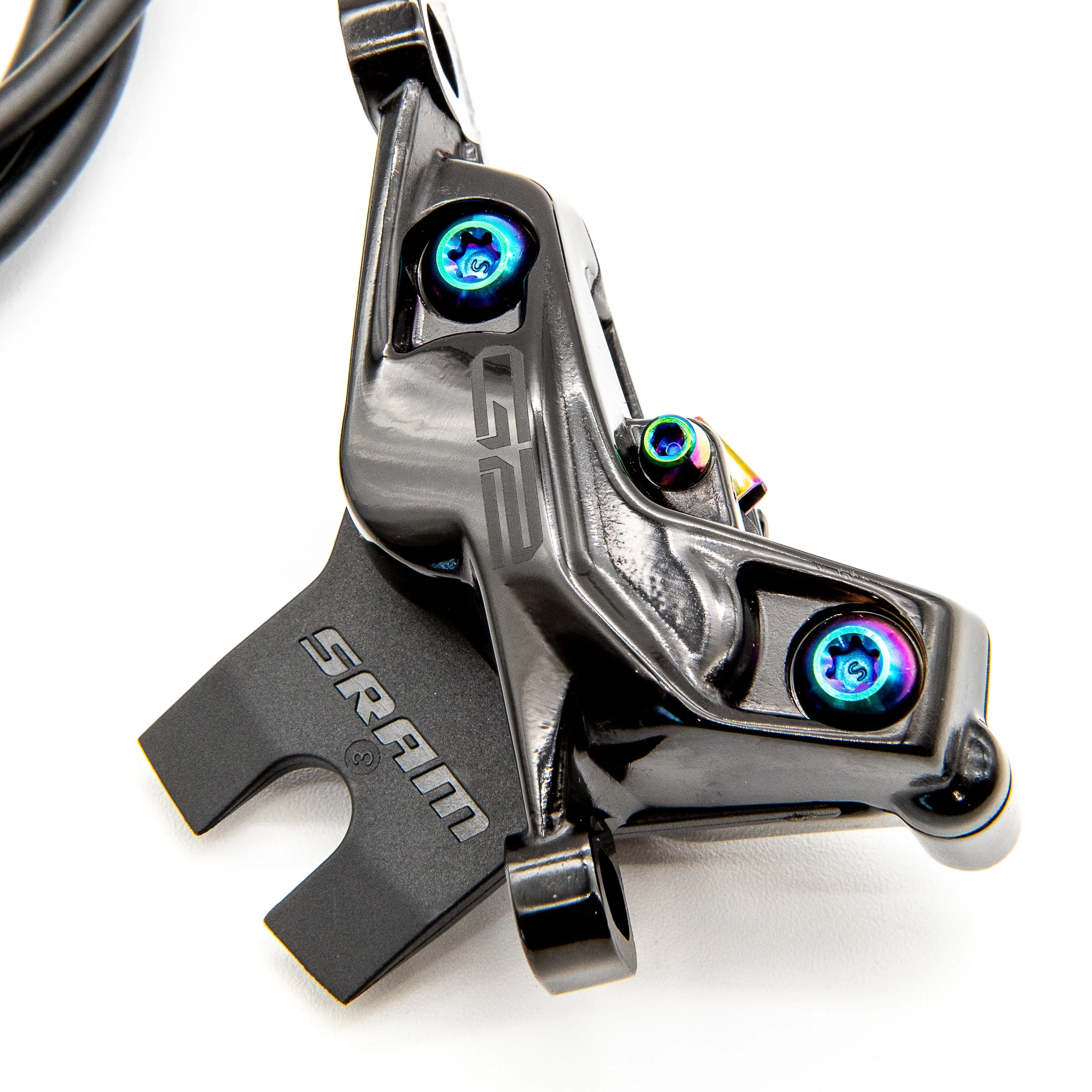 SRAM G2 Ultimate Disc Brake Set Hydraulic (BLACK/RAINBOW) - Image 11