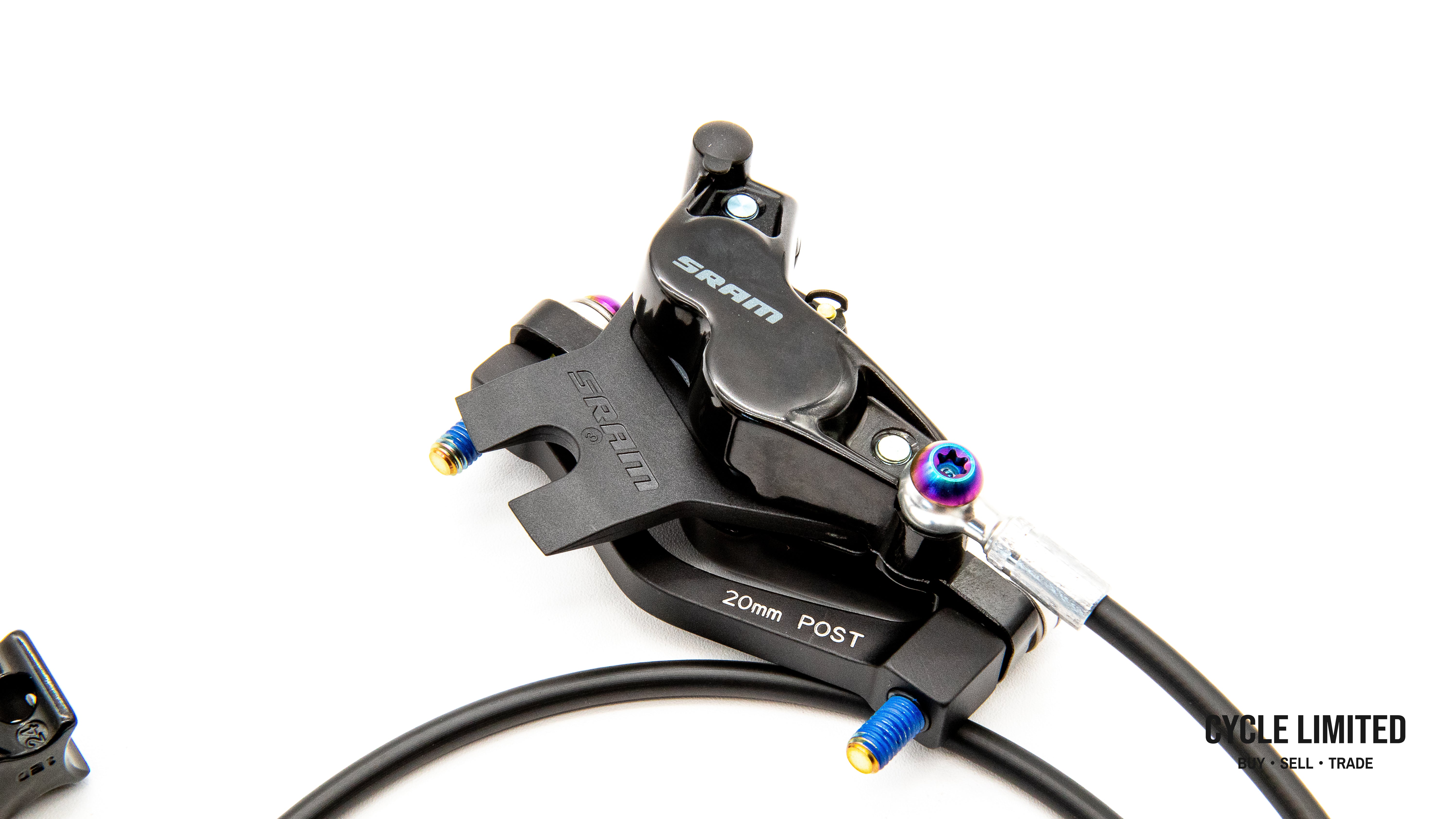 SRAM G2 Ultimate Disc Brake Set Hydraulic (BLACK/RAINBOW) - Image 5