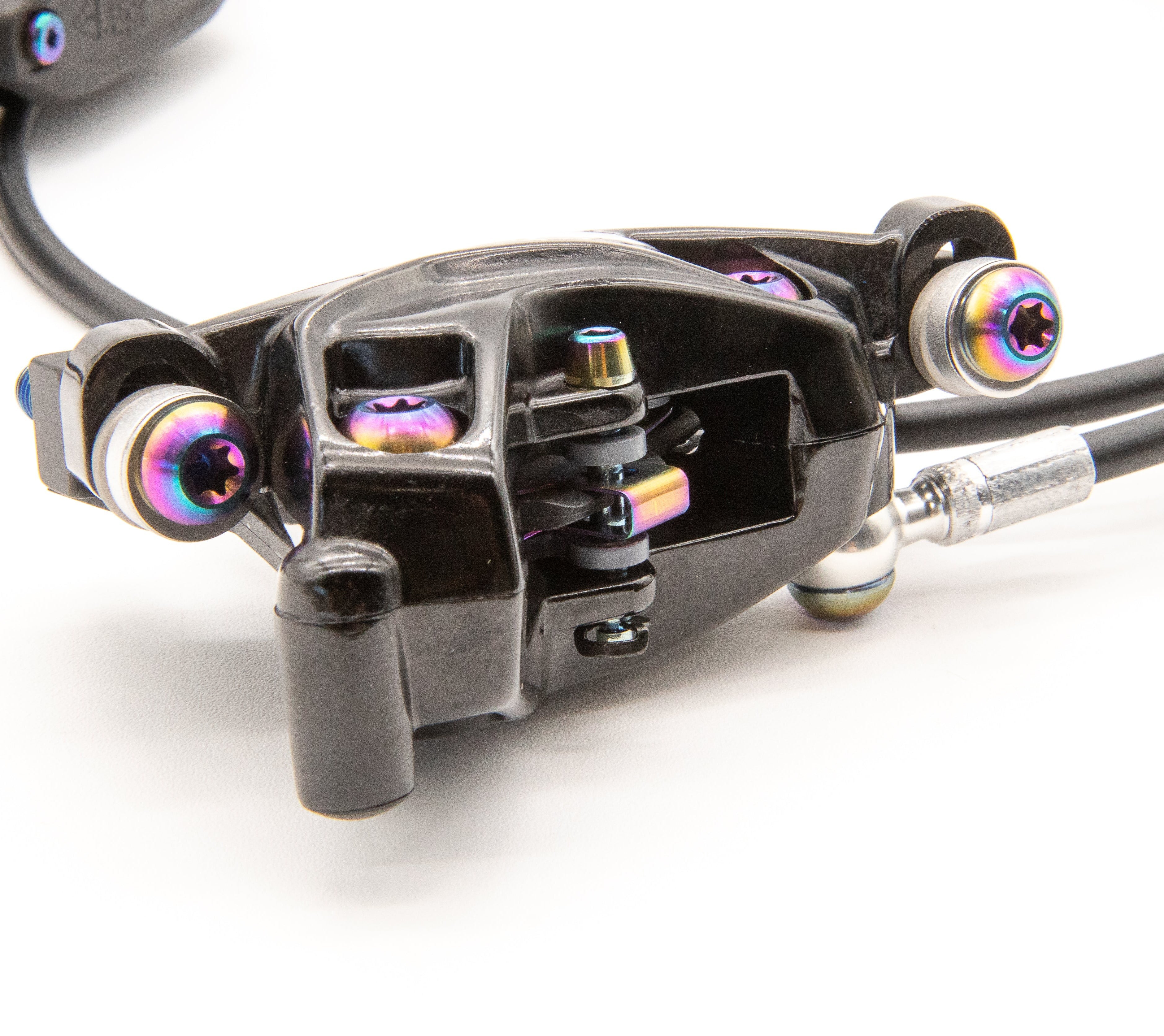 SRAM G2 Ultimate Disc Brake Set Hydraulic (BLACK/RAINBOW) - Image 8