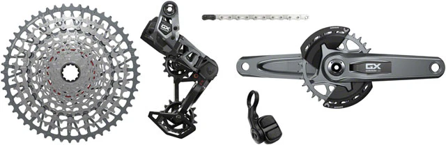 SRAM GX T-Type Eagle Transmission Groupset - Crankset, 32t Chainring, AXS POD Controller, 10-52t Cassette, Rear Derailleur, Chain - Image 2