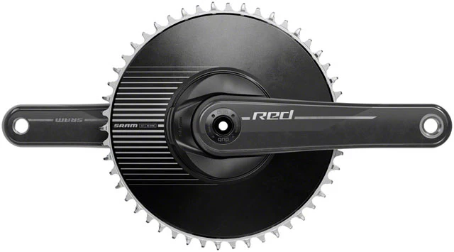SRAM RED 1 Crankset - 12-Speed, 50T Aero Chainring, 8-Bolt Direct Mount, DUB Spindle Interface, Natural Carbon, E1