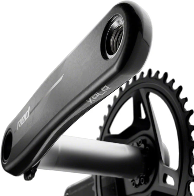 SRAM RED 1x XPLR Wide Crankset - 13-Speed, 8-Bolt Direct Mount, DUB Spindle, Natural Carbon, E1 - Image 2