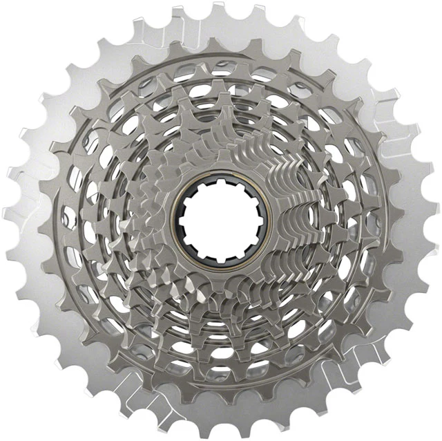 SRAM RED XG-1290 Cassette - 12-Speed, 10-33t, For XDR Driver Body, Silver, E1 - Image 3