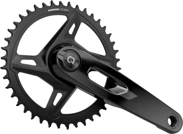 SRAM Rival 1x XPLR AXS Power Meter Wide Crankset - 12/13-Speed, 42t, 8-Bolt Direct Mount, DUB PM Spindle, Black, E1 - Image 3