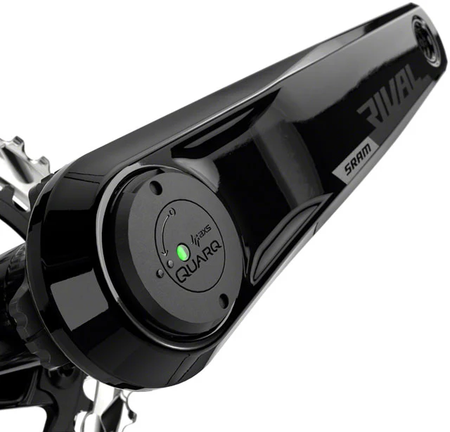 SRAM Rival AXS Wide Power Meter Crankset - 12-Speed, 43/30T Yaw, 94 BCD, DUB Spindle Interface, Black, D1 - Image 3