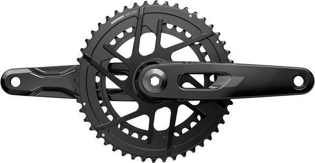 SRAM Rival Crankset - 12-Speed, 8-Bolt Direct Mount, DUB Spindle, Black, E1